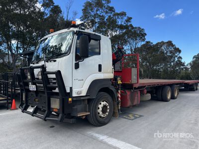 2023 Isuzu FXY 6x4 Crane & Rollback Truck