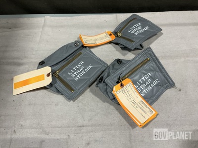 (6) Boeing 114E4133-36 Litter Strap Stowage Bags