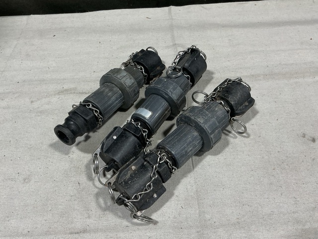 (6) Plast-O-Matic Check Valves
