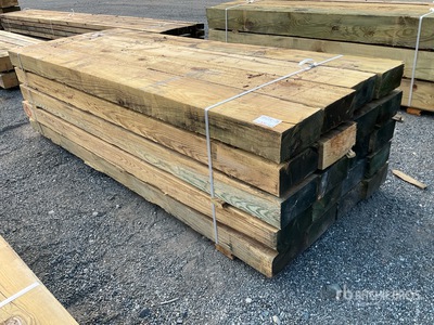 Quantity of (20) 6 x 12 x10 Ft Surplus Pressure Treated Bois de construction