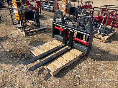 2026 Handy HF2T 48 in Hydraulic Skid Steer Forks (Unused)