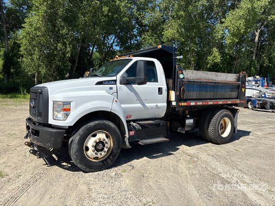 2018 Ford F-750 4x2 S/A Dump Truck