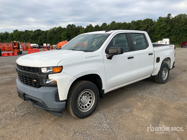 2019 Chevrolet Silverado 1500 4x4 Crew Cab Pickup