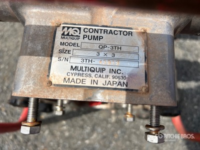 2022 Multiquip QP-3TH Skid-Mounted Water Pump