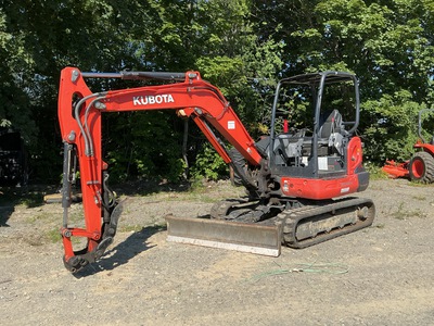 2020 Kubota KX040-4R1AP Minibagger