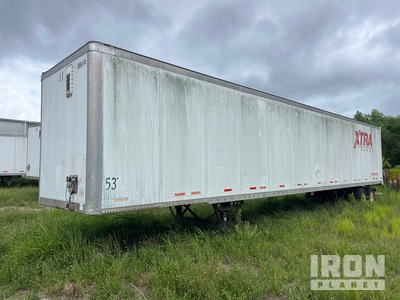 2010 Wabash 53 ft x 102 in T/A 53 Ft Van Trailer