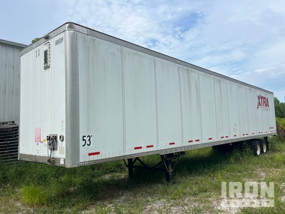 2010 Wabash 53 ft x 102 in T/A Rimorchio furgonato