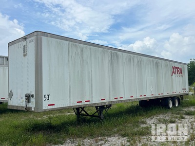 2010 Wabash 53 ft x 102 in T/A 53 Ft مقطورة فان