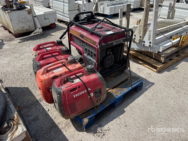Quantity of (5) Portable Generator Set