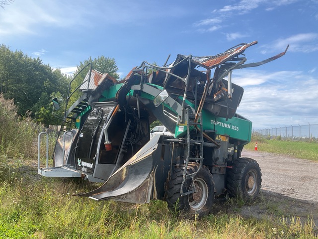 2010 Komptech Topturn X53 Compost Turner (Inoperable)