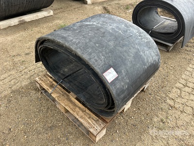 27 in x 50 ft Steel Belted Rubber Tapis de convoyeur
