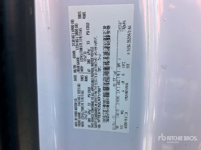 2020 Ford F-150 XL 4x2 Extended Cab Pickup