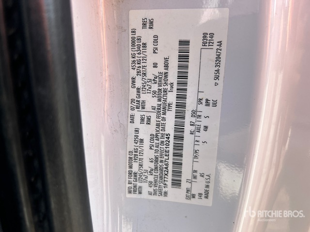 1FT7X2A67LEE10245 2020 photo no. 1