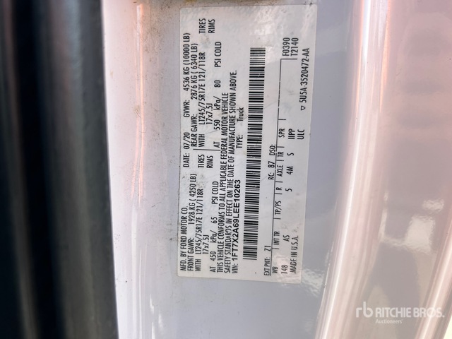 1FT7X2A69LEE10263 2020 photo no. 1