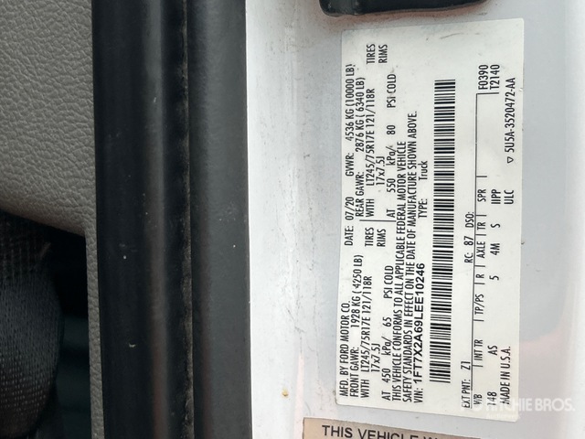 1FT7X2A69LEE10246 2020 photo no. 1