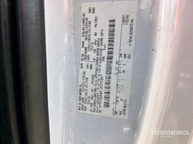 2020 Ford F-250 XL 4x2 Extended Cab Pickup