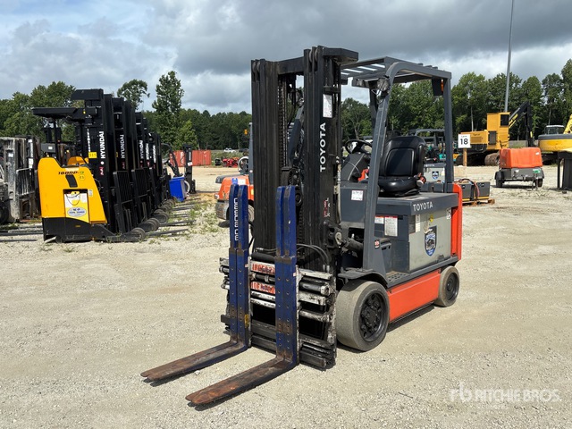 2018 Toyota 8FBCU32 6300 lb Electric Forklift