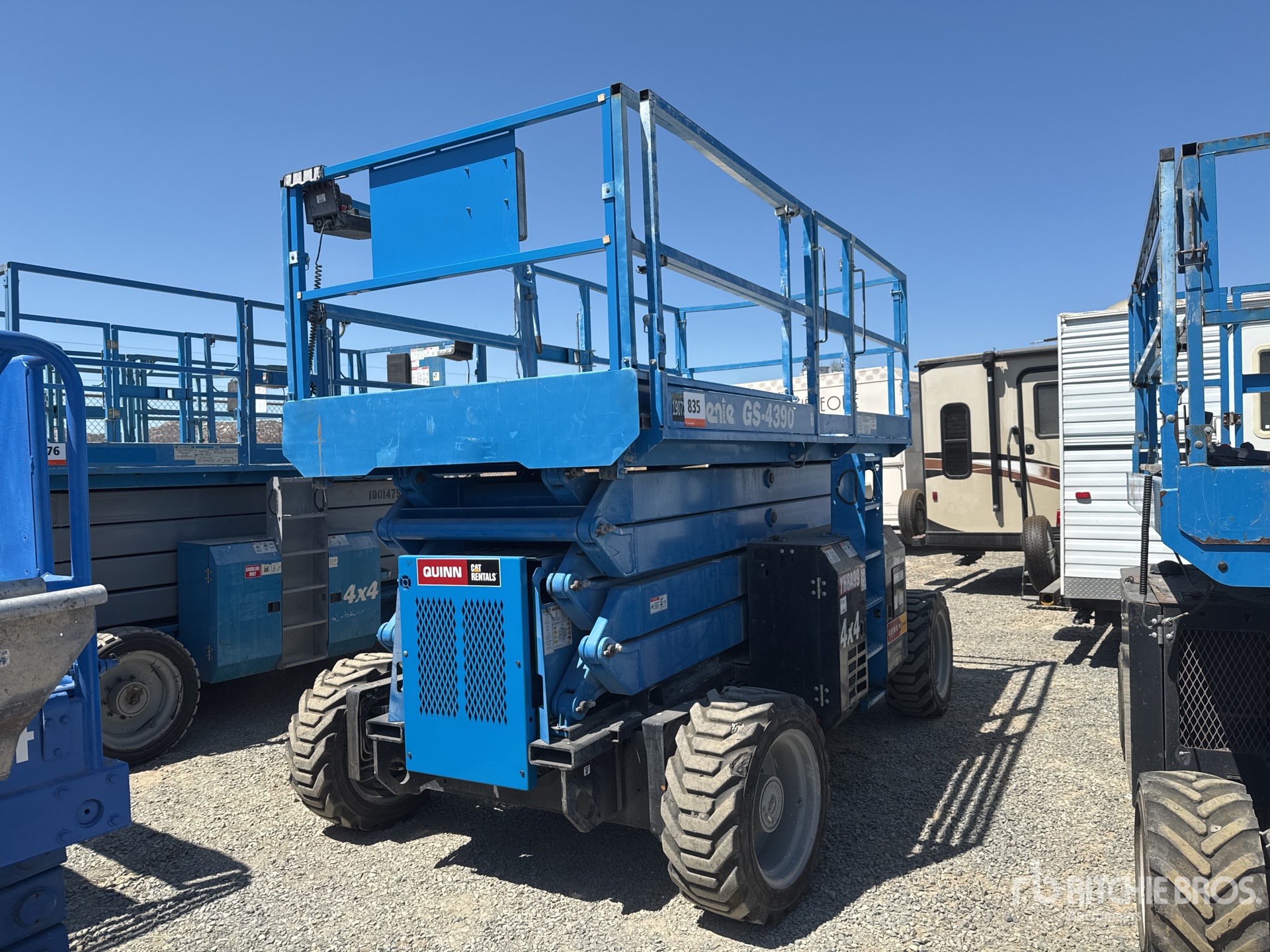 2020 Genie GS4390RT 4x4 Diesel Scissor Lift