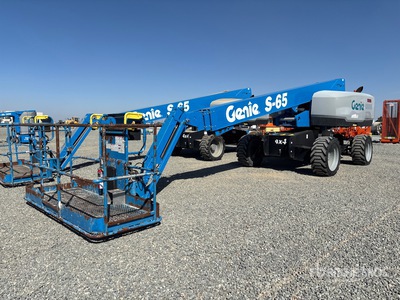2018 Genie S-65 4WD Diesel Telescopic Boom Lift