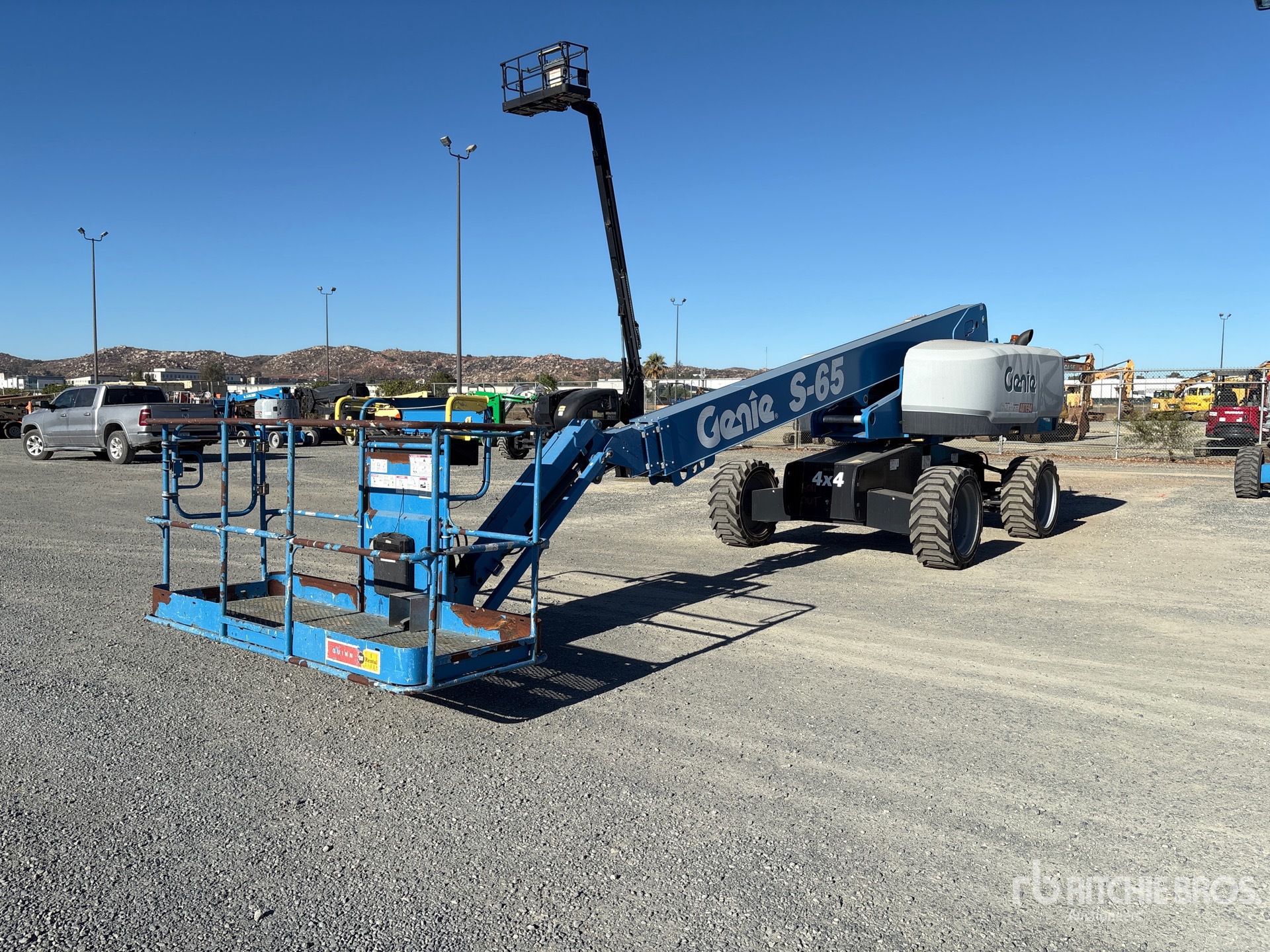 2018 Genie S-65 4WD Diesel Telescopic Boom Lift