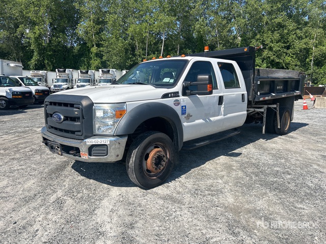 2015 Ford F-550 XL 4x4 Crew Cab Dump Truck
