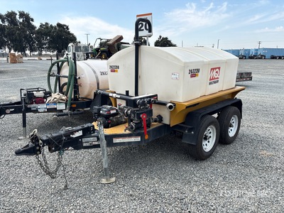 2022 Multiquip WT5C 500 gal T/A Water Tank Trailer