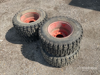 Quantity of (4) 25 x10.00-12 Banden