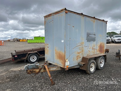 2002 Miska 10 ft T/A Enclosed Trailer