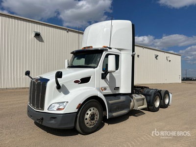 2021 Peterbilt 579 6x4 T/A Day Cab Truck Tractor