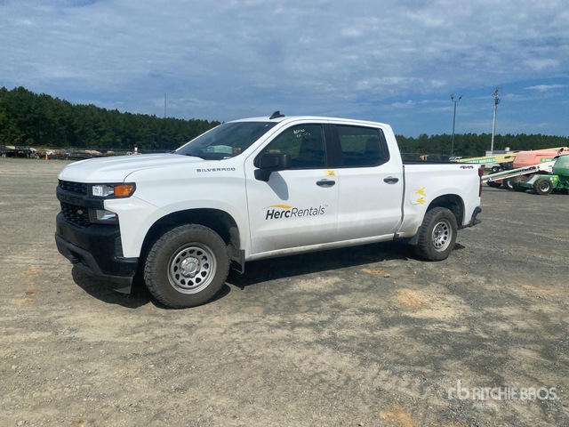 2019 Chevrolet Silverado 1500 4x4 Crew Cab Pickup