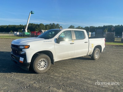 2019 Chevrolet Silverado 1500 4x4 Crew Cab Pickup
