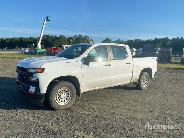 2019 Chevrolet Silverado 1500 4x4 Crew Cab Pickup