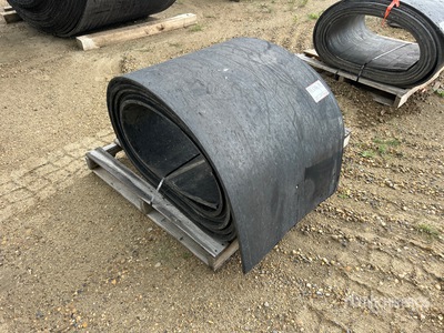 27 in x 50 ft Steel Belted Rubber Tapis de convoyeur