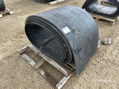 27 in x 50 ft Steel Belted Rubber Tapis de convoyeur