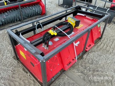 2026 Raytree RMBD72ST 72 in Drum Skid Steer Mulcher (Unused)