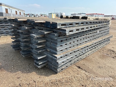 Quantity of (10) 7 ft 3 in x 12 ft Pine Access Mats