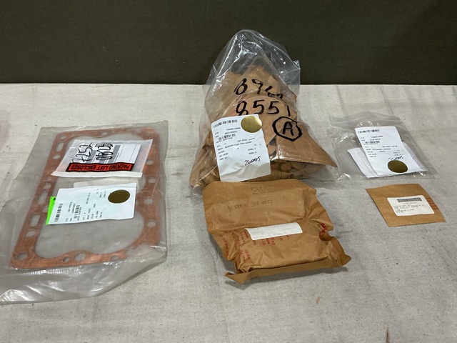 (11) Wire Wound Resistors, (9) Gaskets & Assorted Items
