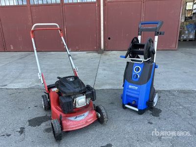 Nilfisk PREMIUM 180 Pressure Washer and Lawn Mower