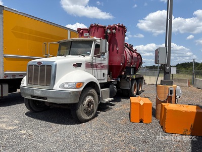 GVS on 2013 Peterbilt 348 6x4 Vacuum Tanker Truck