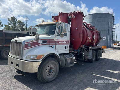 Global vacuum systems on 2016 Peterbilt 348 6x4 Cysterna próżniowa