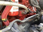 Engine with Air Compressor