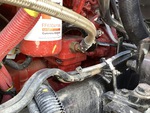 Engine with Air Compressor