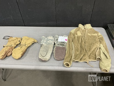 (36) Cold Weather Jackets, (29) Cold Weather Mittens & Assorted Items