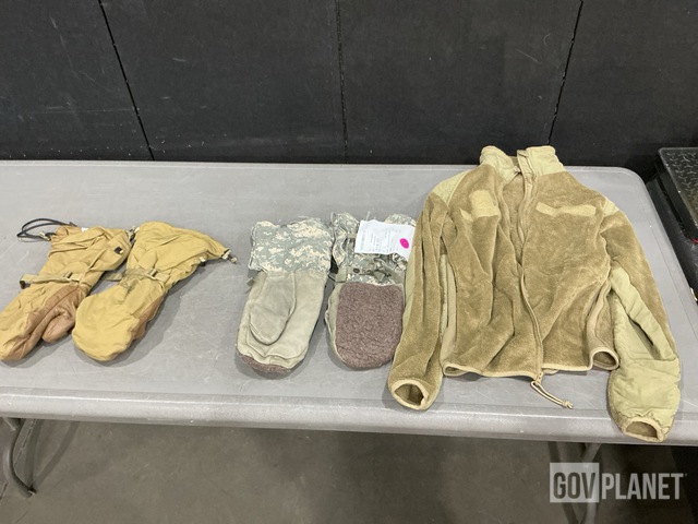 (36) Cold Weather Jackets, (29) Cold Weather Mittens & Assorted Items