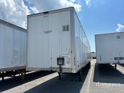 2016 Wabash DVCVHPC 53 ft x 102 in T/A Geschlossene Anhänger