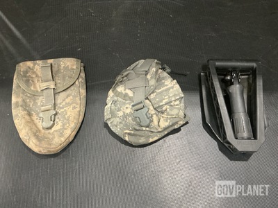 (16) Entrenching Tools, (132) General Purpose Canteen Pouches & Assorted Items