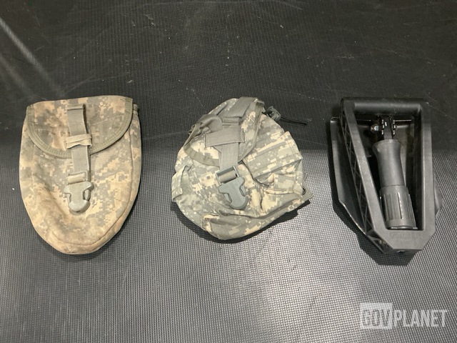 (16) Entrenching Tools, (132) General Purpose Canteen Pouches & Assorted Items