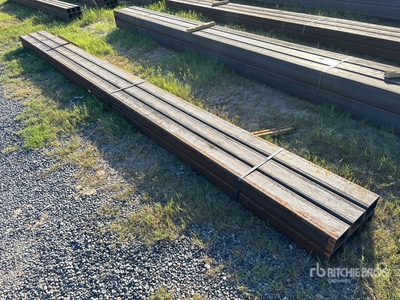 Quantity of (6) 4 in x 6 in Rectangle Tube Varios metales