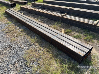 Quantity of (6) 4 in x 6 in Rectangle Tube Varios metales