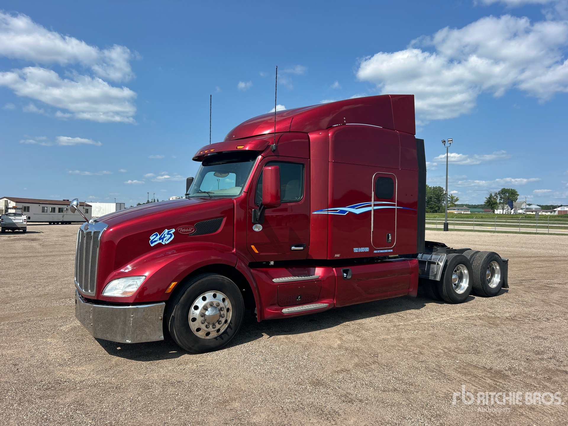 2018 Peterbilt 579 6x4 T/A Sleeper Truck Tractor